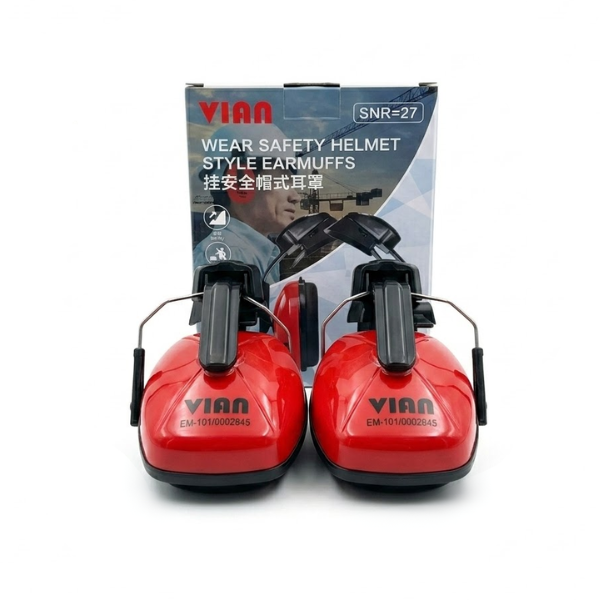 Chụp Tai Chống Ồn Vian H26 Gắn Mũ Bảo Hộ